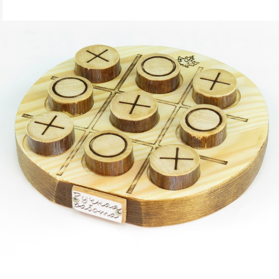 Игра из дерева «Крестики нолики»
